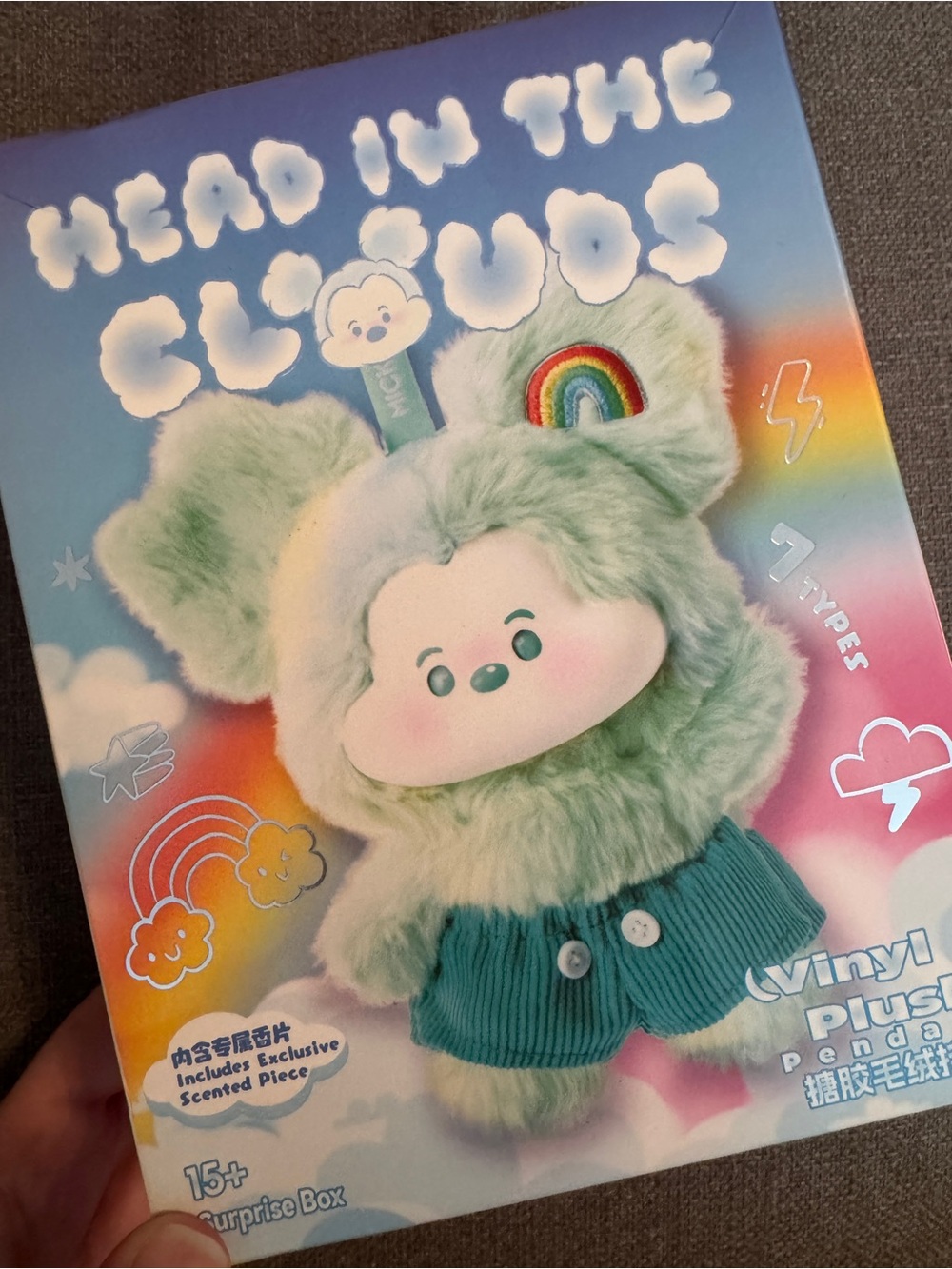 Miniso Disney Mickey Head in the Clouds Blind Box Vinyl Figure Bag Charm